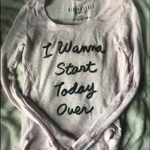 "I Wanna Start Today Over" Sweater